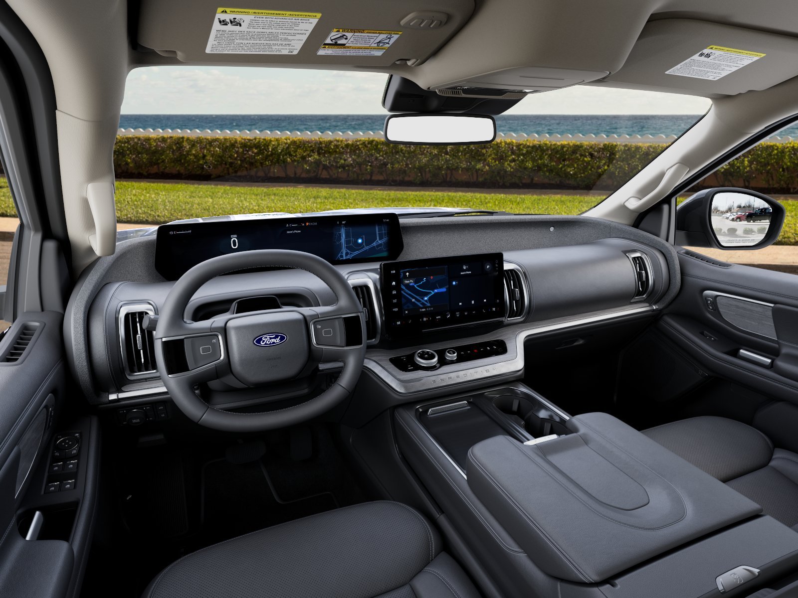 New 2027 Agate Black Metallic Ford Platinum image 9