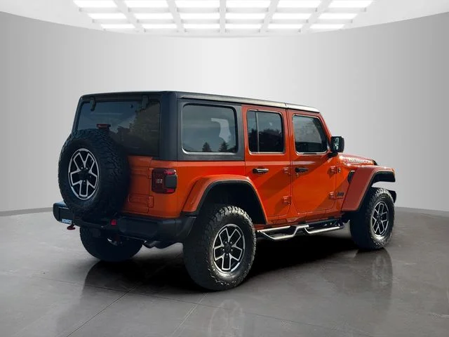 Certified Used 2025 Orange Jeep Rubicon image 7