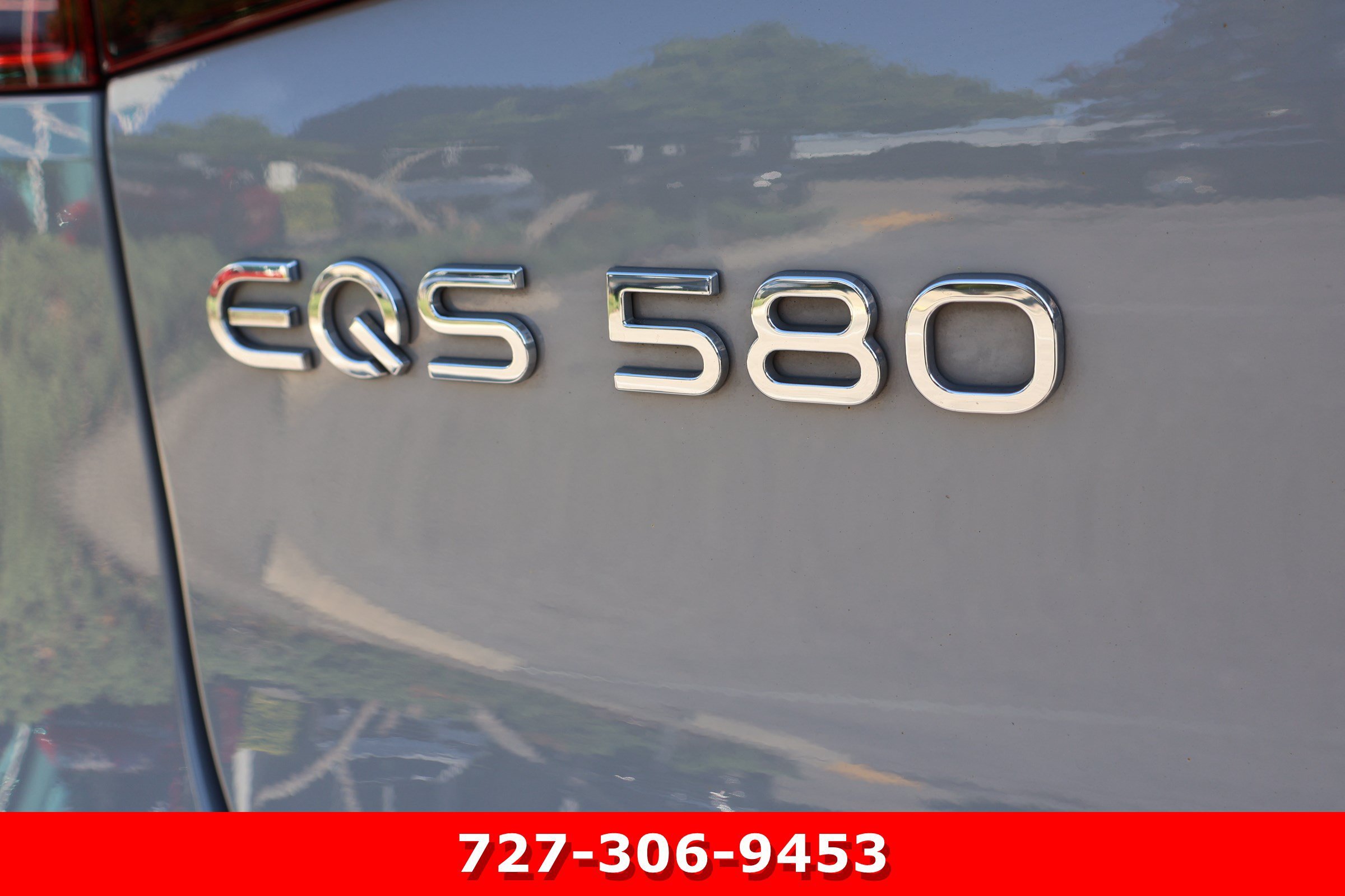 Certified Used 2023 MANUFAKTUR Alpine Gray Mercedes-Benz EQS 580 image 9