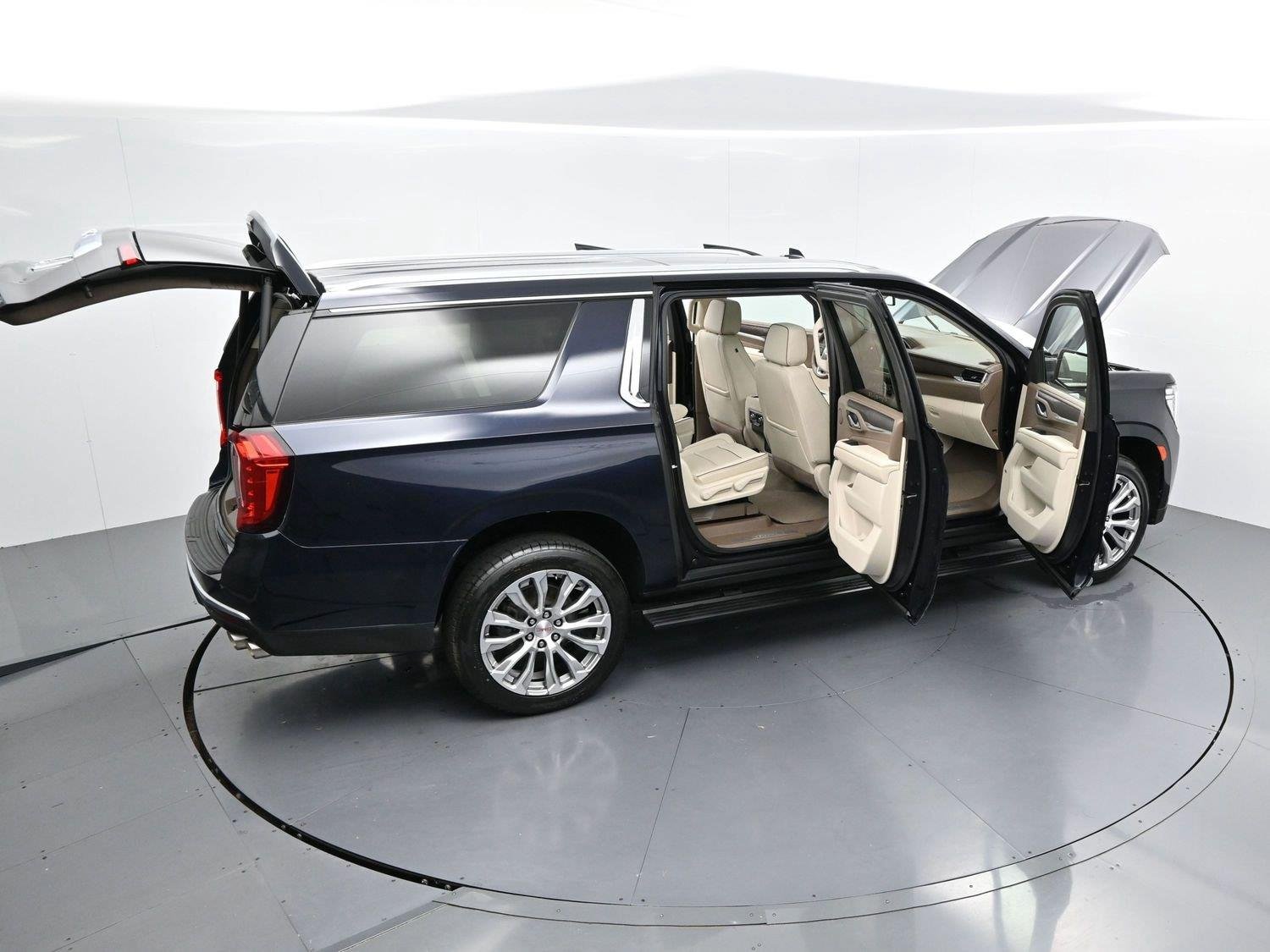 Used 2023 MIDNIGHT BLUE METALLIC GMC Denali image 47