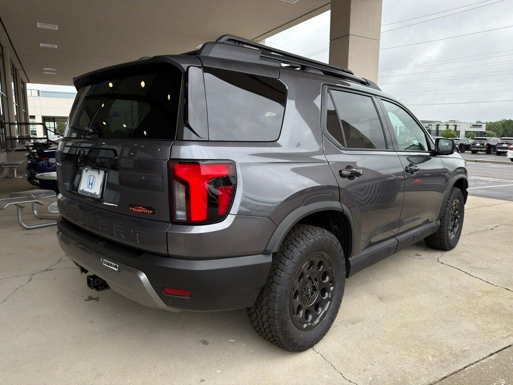 New 2026 Modern Steel Metallic Honda TrailSport Elite Blackout image 5