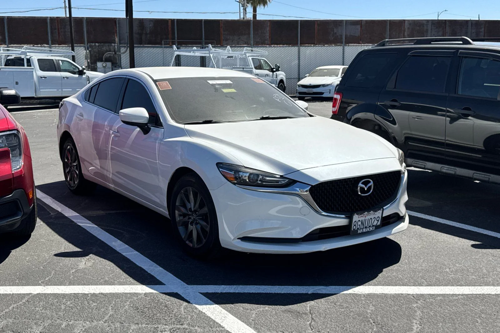 Used 2018 Mazda Mazda6 Sport with VIN JM1GL1UM9J1328442 for sale in Porterville, CA