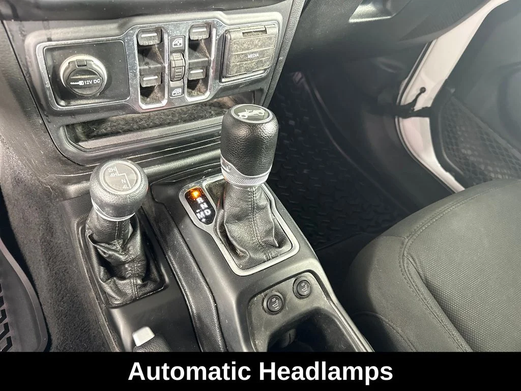 Used 2020 White Jeep Unlimited Sport image 22
