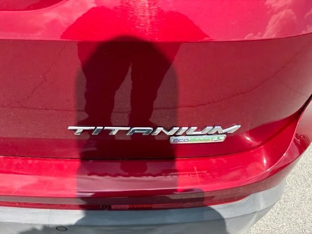 Used 2017 Red Ford Titanium image 7