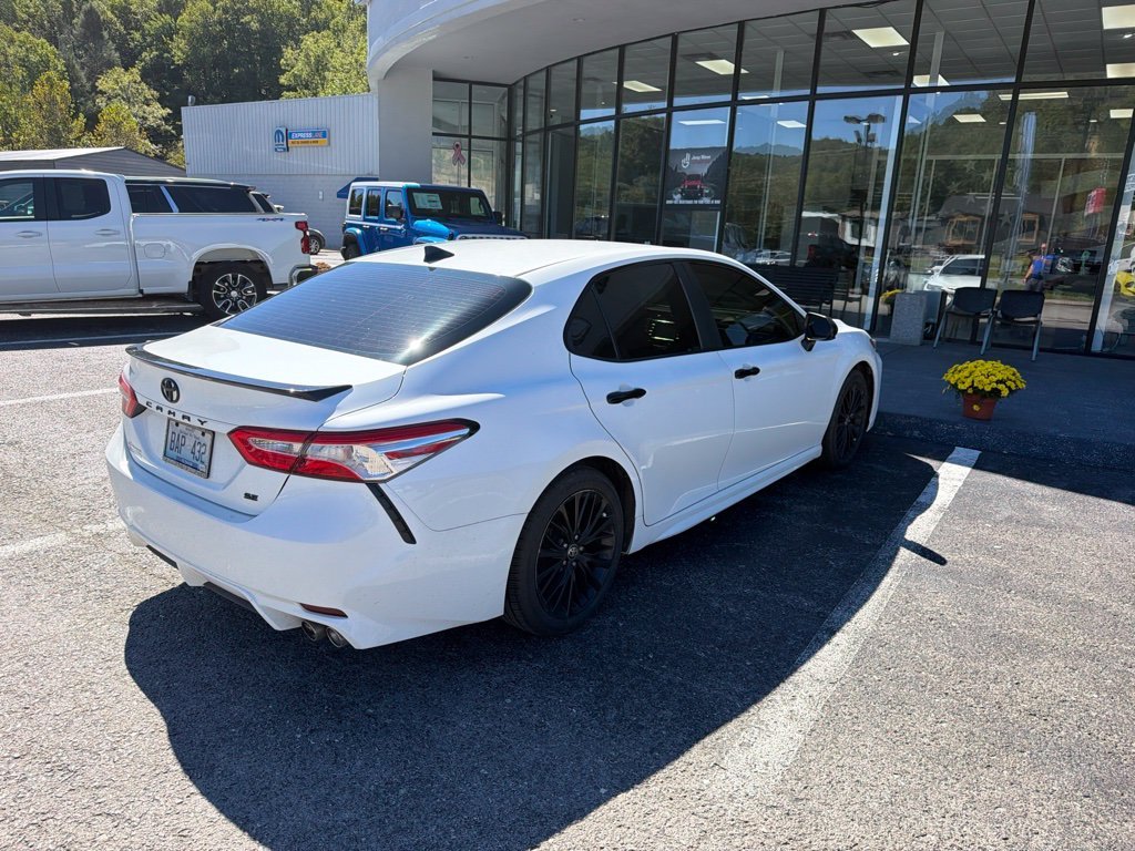 Used 2020 White Toyota SE Nightshade image 3