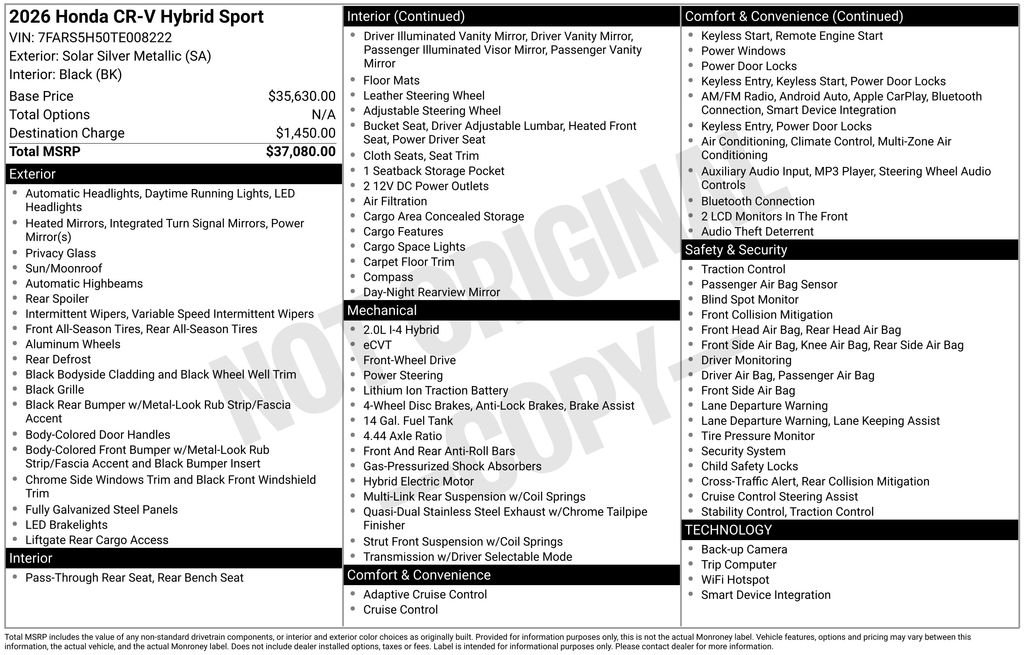 2026 Honda CR-V Sport - Photo 40