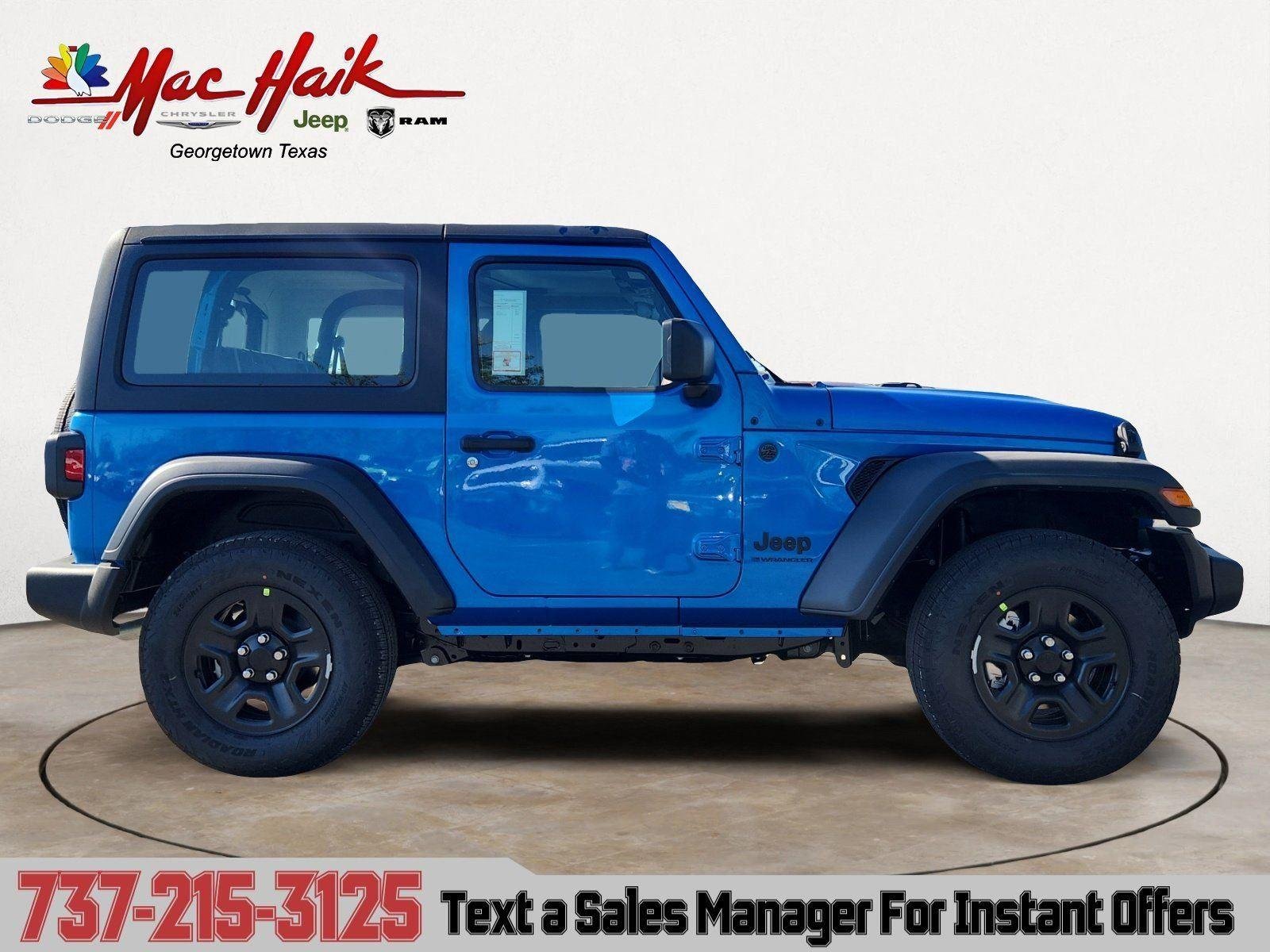 New 2026 Hydro Blue Pearl-Coat Exterior Paint Jeep Sport image 6