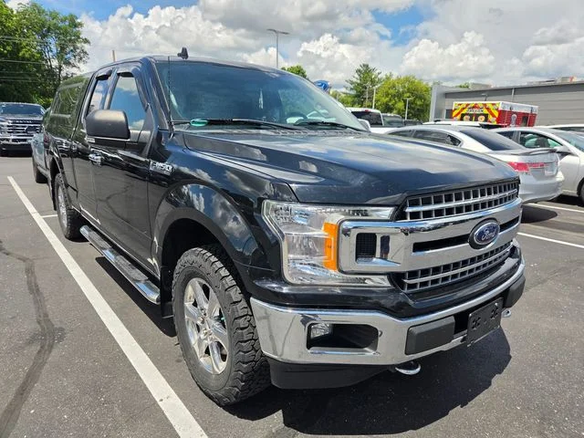 Certified Used 2018 Shadow Black Ford XLT image 1