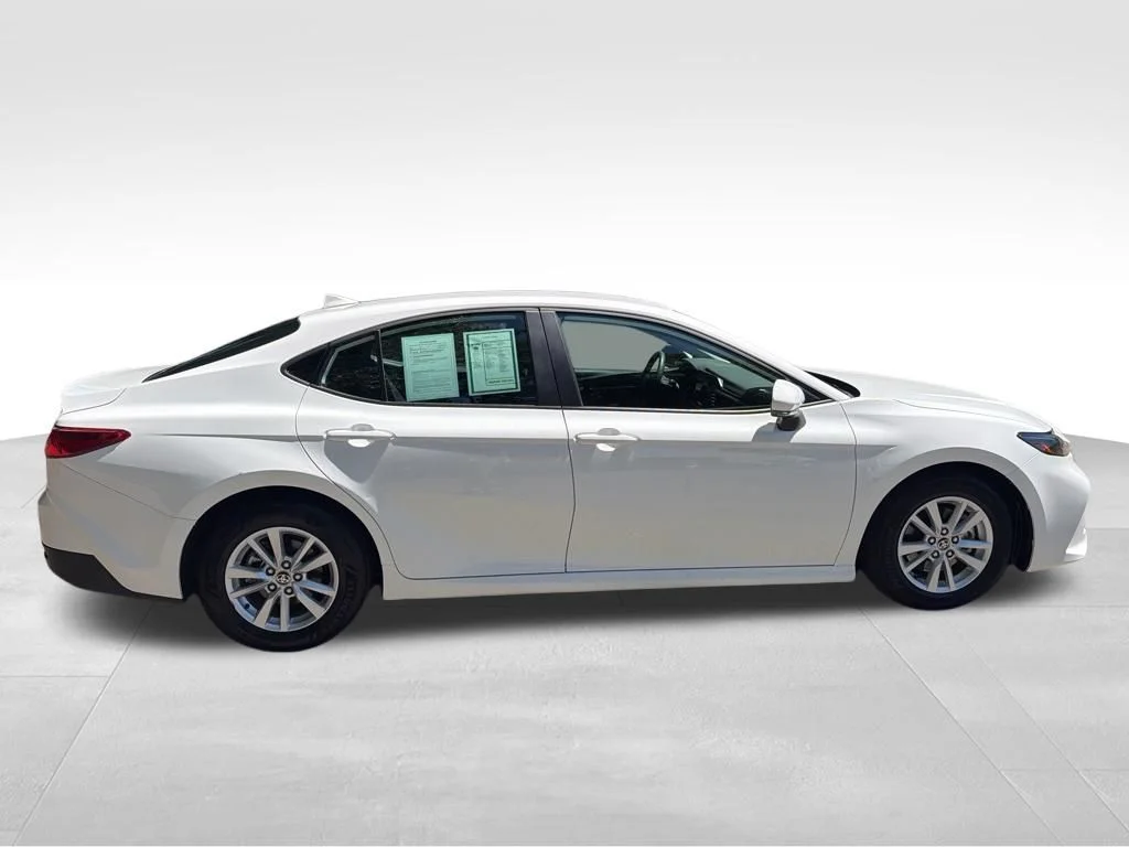 Used 2025 White Toyota LE image 5