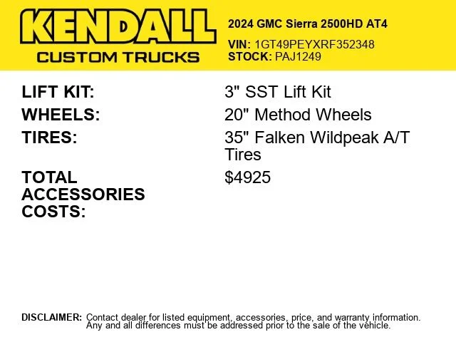 Used 2024 Gray GMC AT4 image 2