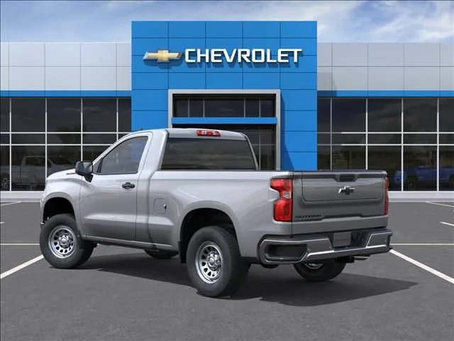 New 2026 Sterling Gray Metallic Chevrolet WT image 3