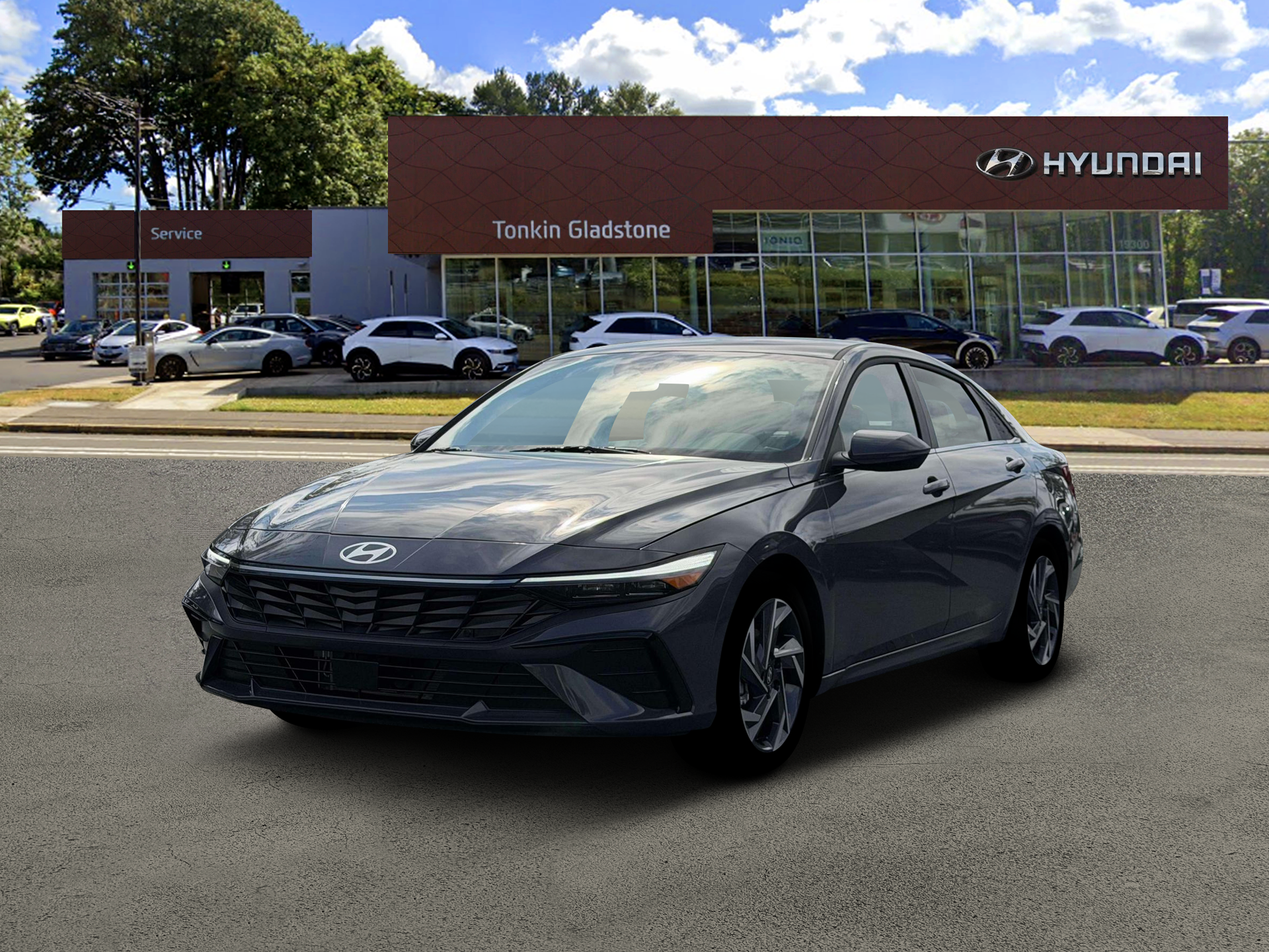 New 2026 Gray Hyundai Limited image 1