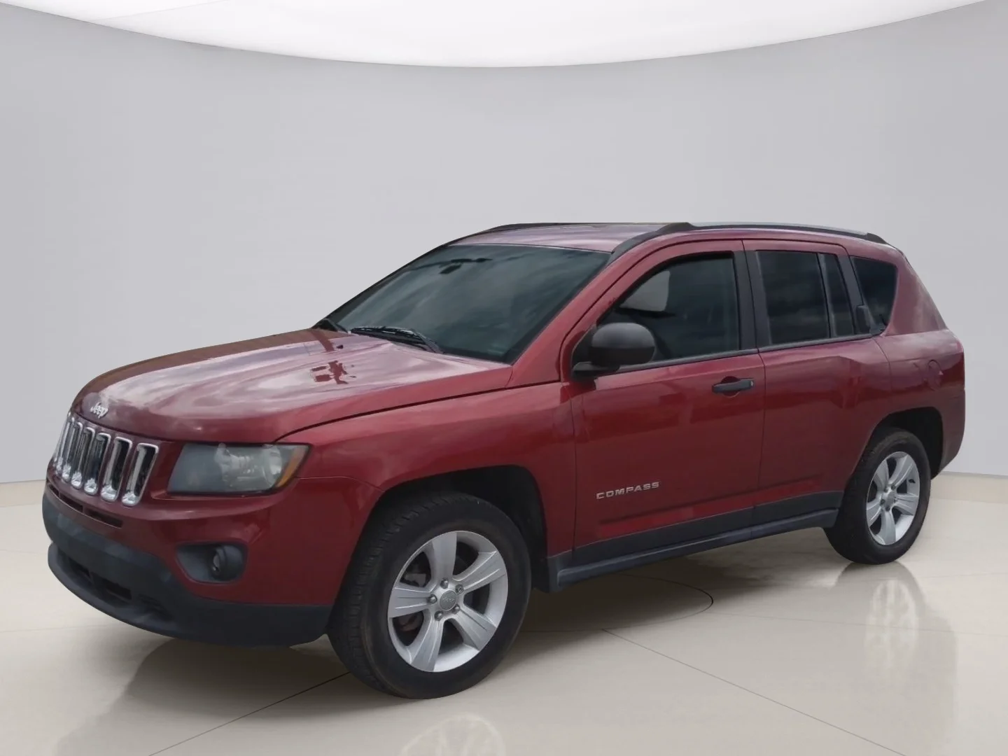 Used 2016 Red Jeep SPORT FWD image 1