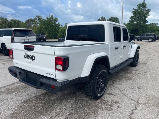 Used 2025 Bright White Clearcoat Jeep High Tide image 2
