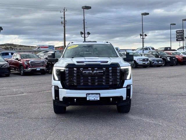 Certified Used 2025 White Frost Tricoat GMC Denali Ultimate image 10