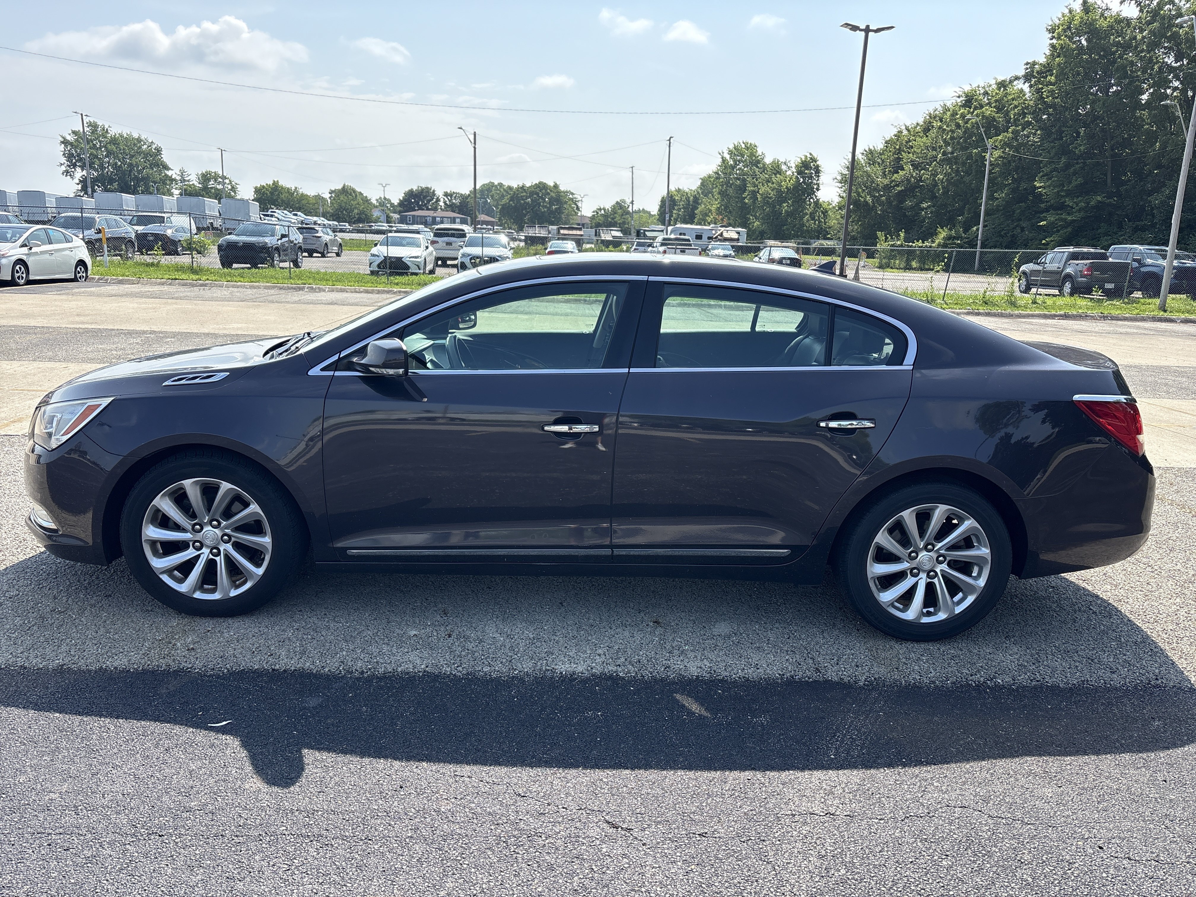 Used 2014 Midnight Amethyst Metallic Buick Leather image 1