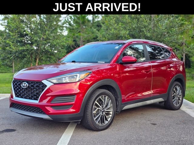 Certified Used 2021 Red Hyundai SEL image 1