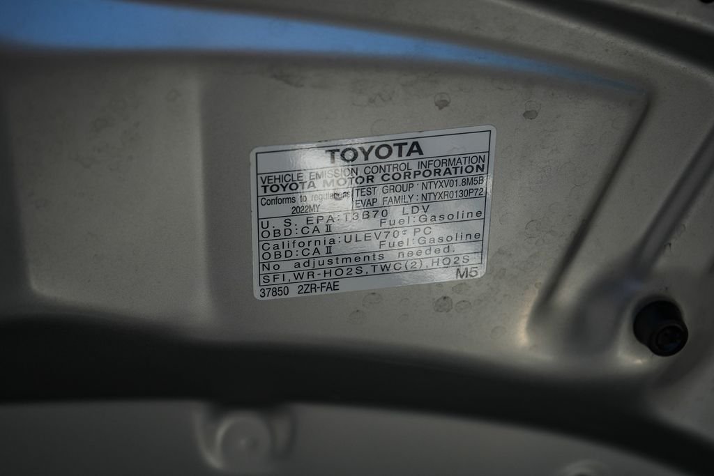 Used 2022 Silver Toyota LE image 26