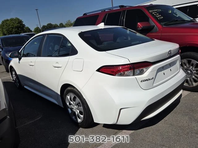 Used 2021 White Toyota LE image 2