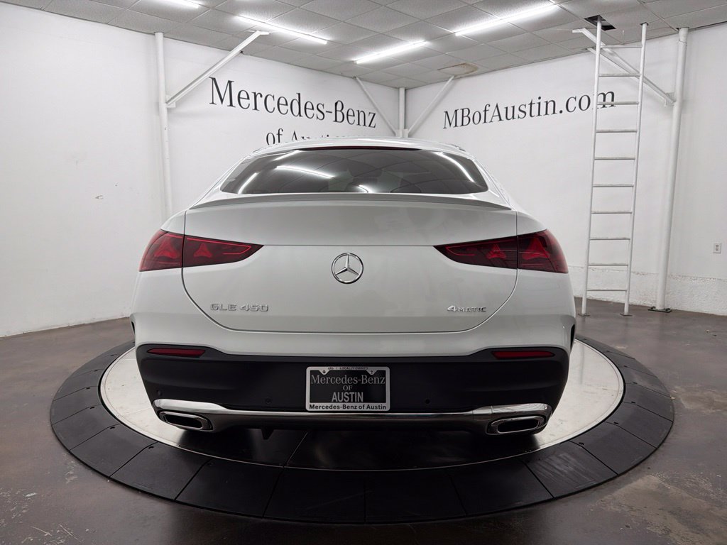 New 2027 MANUFAKTUR Moonlight White Metallic Mercedes-Benz GLE 450 Coupe image 6