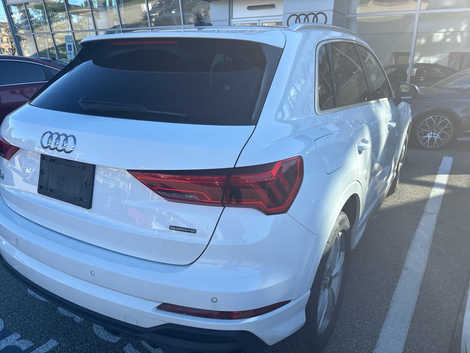 Certified Used 2024 Arkona White Audi S line Premium Plus image 3
