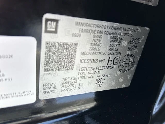 Used 2020 Gray GMC SLT image 31