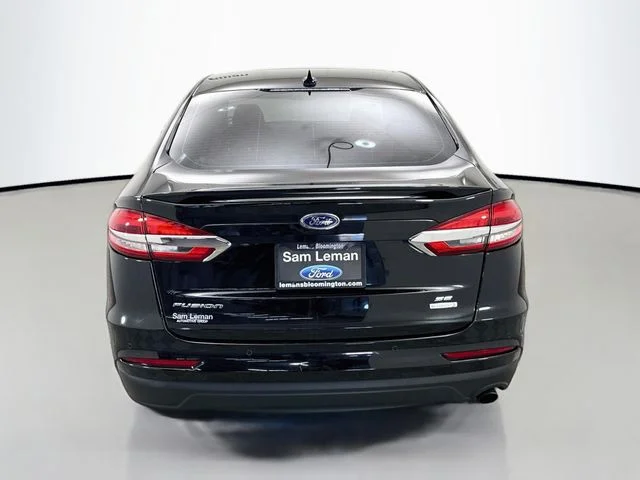 Certified Used 2020 Black Metallic Ford SE image 6