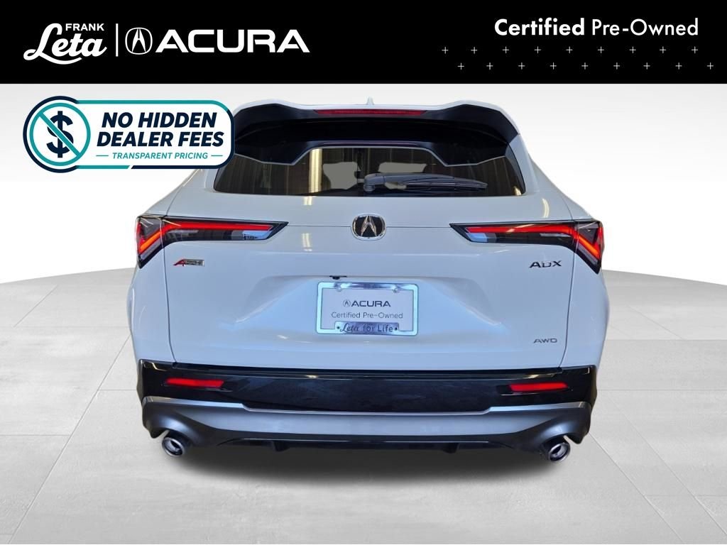 Certified Used 2025 Platinum White Pearl Acura  image 4