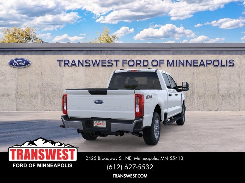 New 2026 Oxford White Ford F-350® XLT image 8