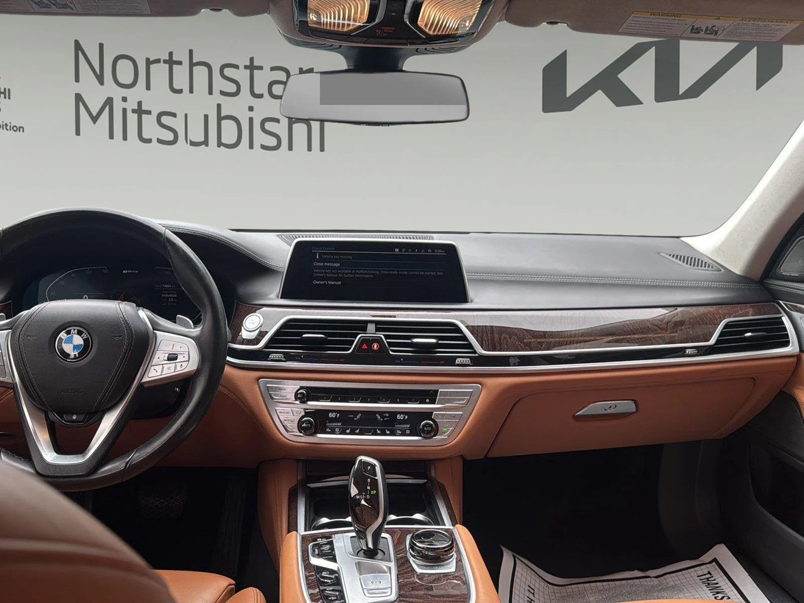 Used 2021 Dark Graphite Metallic BMW 745e xDrive image 9
