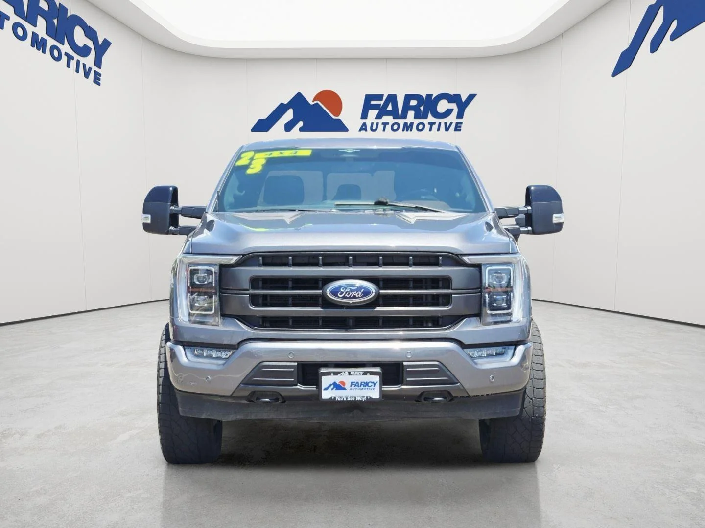 Used 2023 Carbonized Gray Ford LARIAT image 2