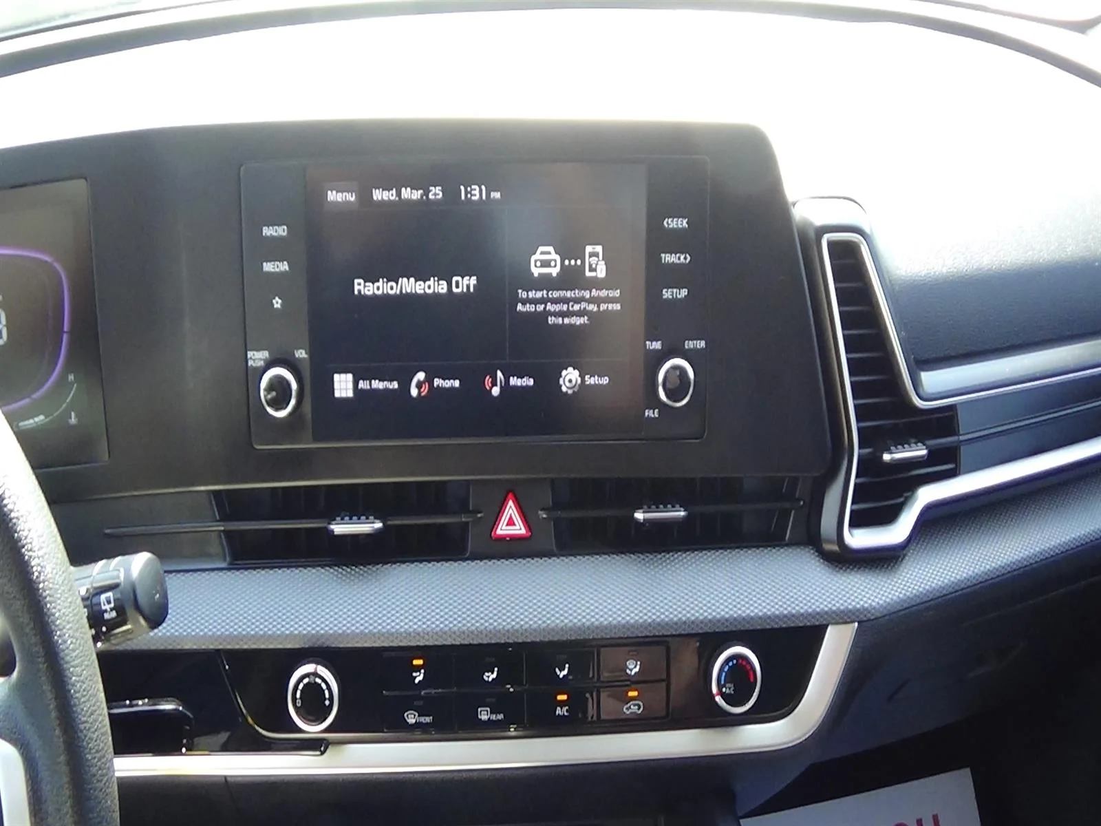 Used 2025 Ebony Black (eb) Kia LX image 23