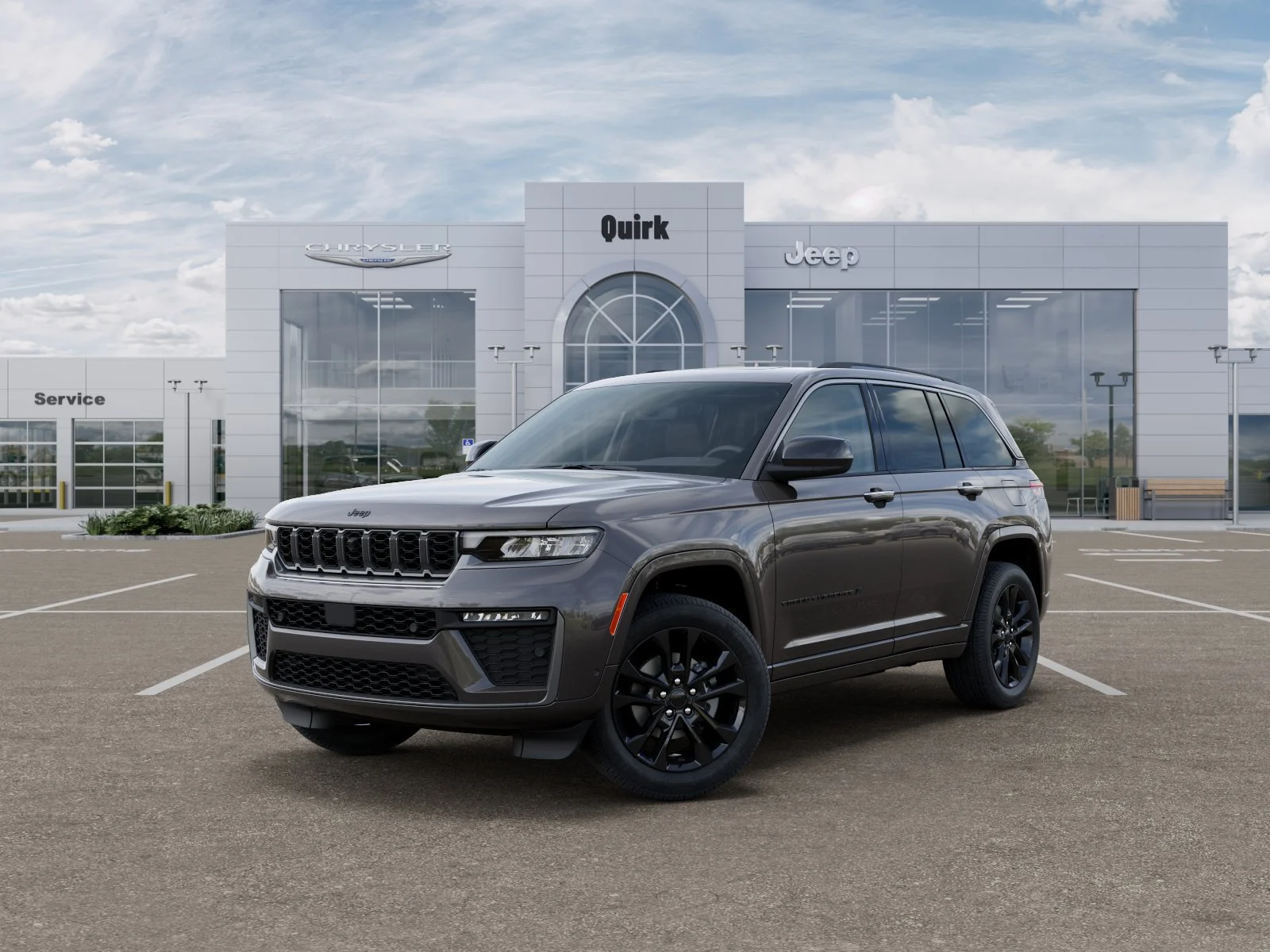 New 2026 Baltic Gray Metallic Clear-Coat Exterior Paint Jeep Limited Reserve image 1