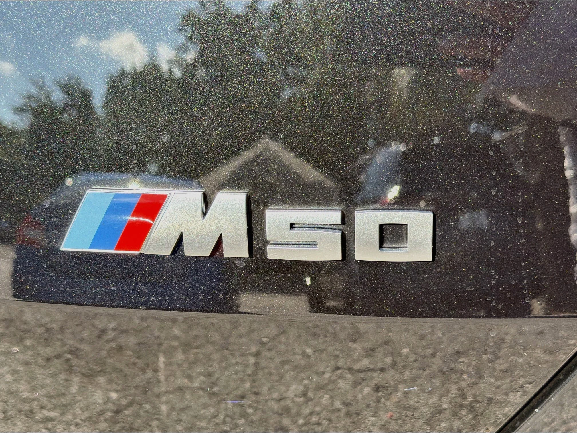 New 2026 Black Sapphire Metallic BMW M50 xDrive image 11
