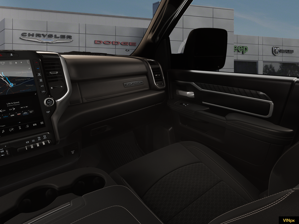 New 2026 Bright White Clear-Coat Exterior Paint RAM Big Horn image 9