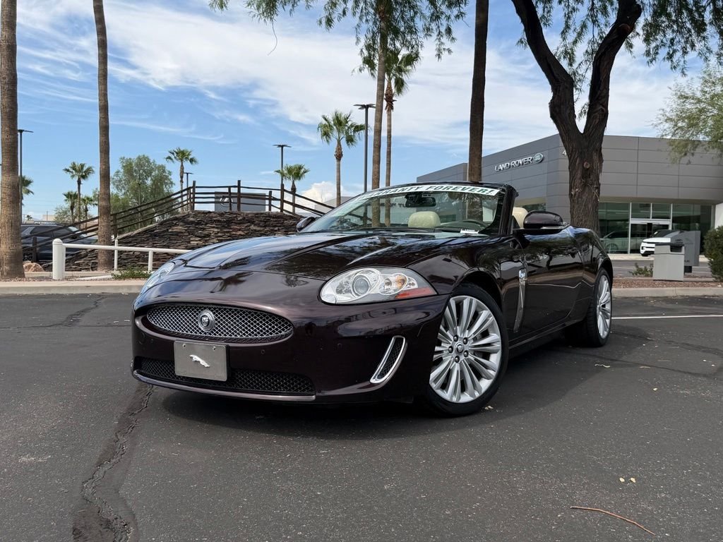 Used 2011 Red Jaguar Base image 2