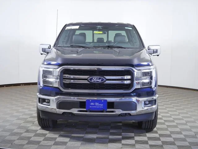Certified Used 2025 Blue Ford Lariat image 3