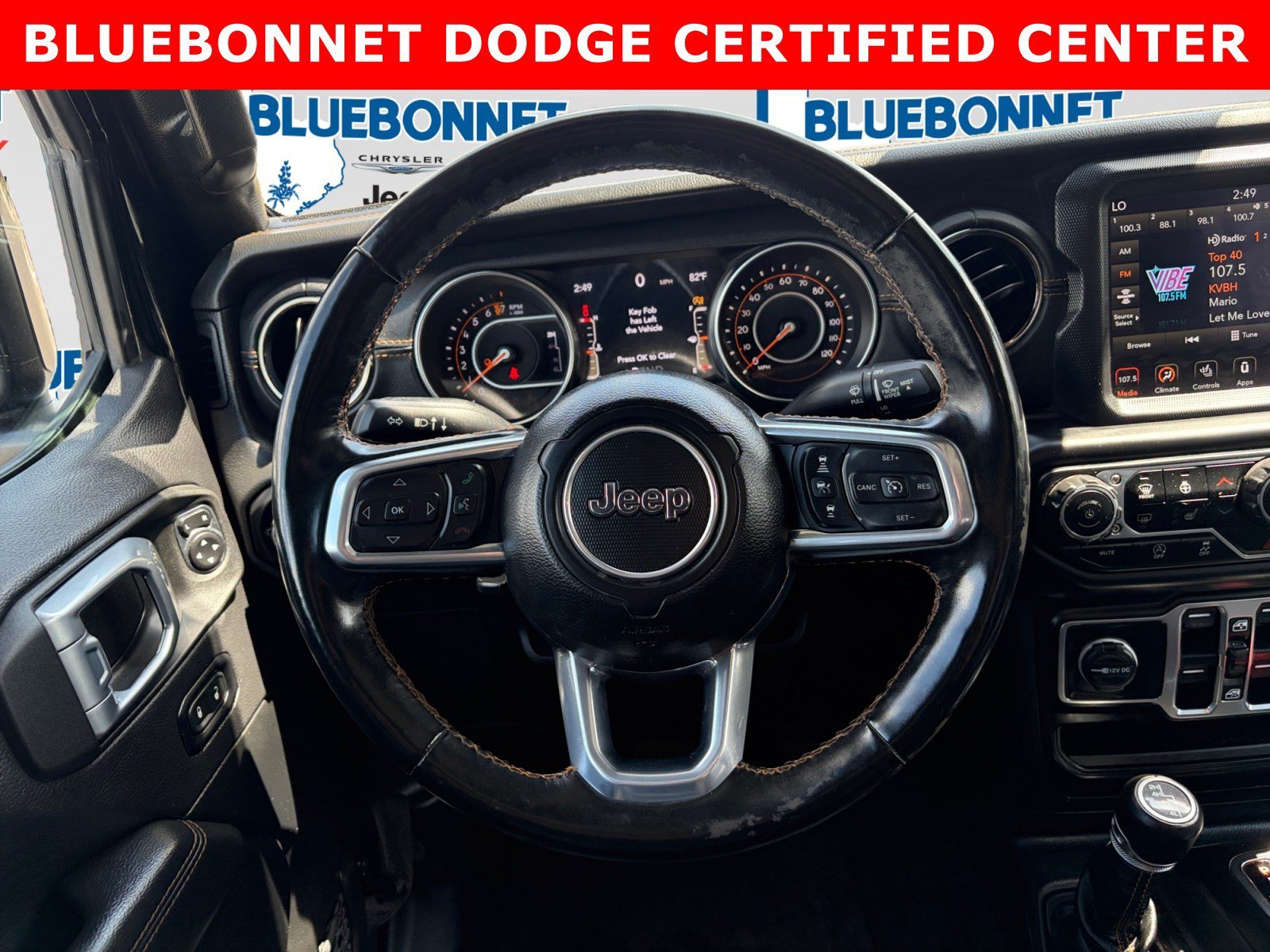 Used 2022 Black Clearcoat Jeep High Altitude image 13