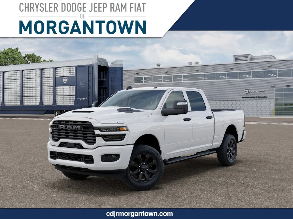 New 2027 Bright White Clear-Coat Exterior Paint RAM Black Express image 1