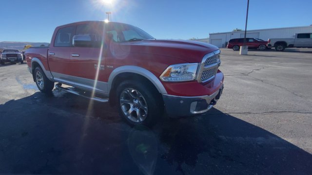 Used 2014 Flame Red Clearcoat Ram Laramie image 2