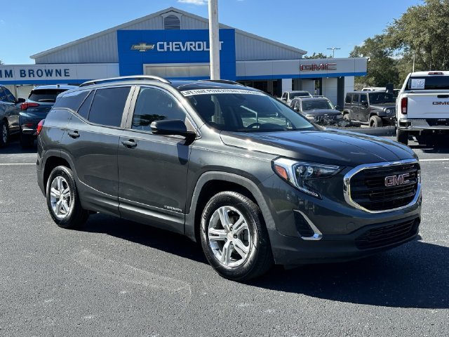 Used 2021 GMC Terrain SLE with VIN 3GKALMEVXML392831 for sale in Dade City, FL