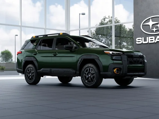 New 2026 DEEP EMERALD GREEN PEARL Subaru Wilderness image 1