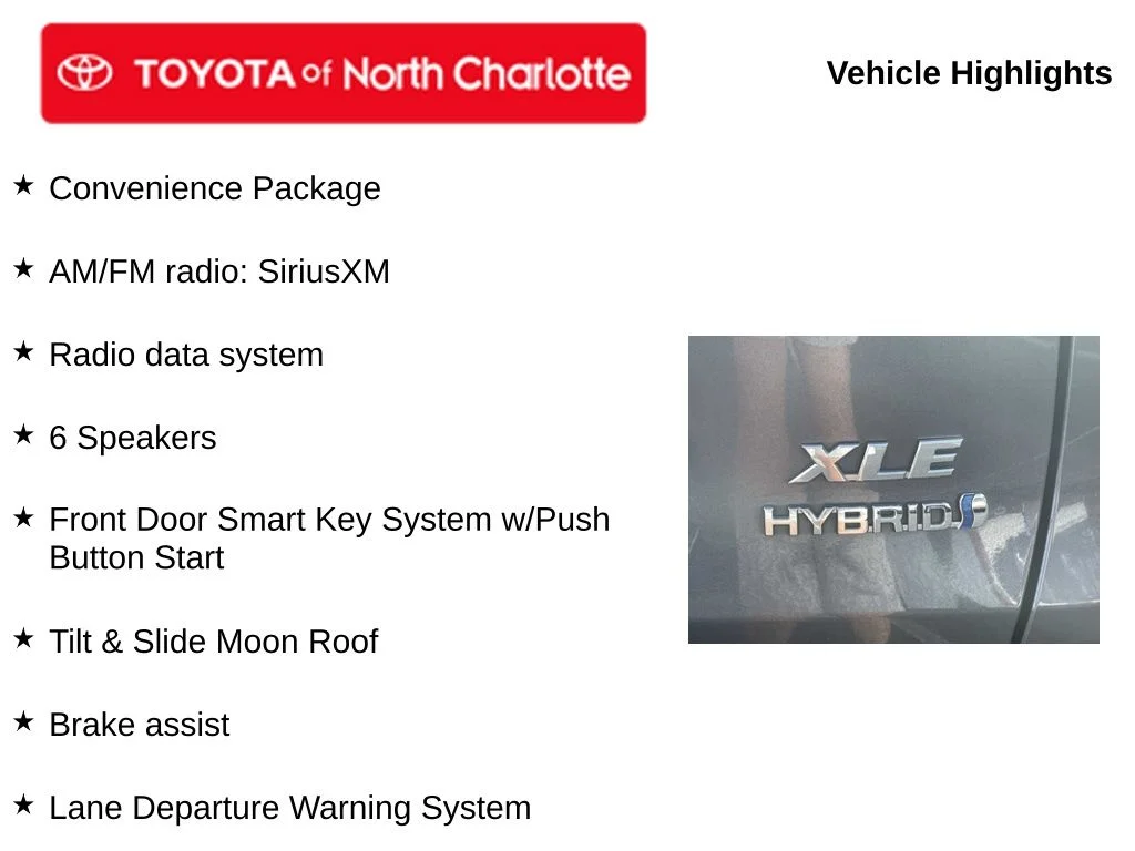 Used 2022 Gray Toyota XLE image 5