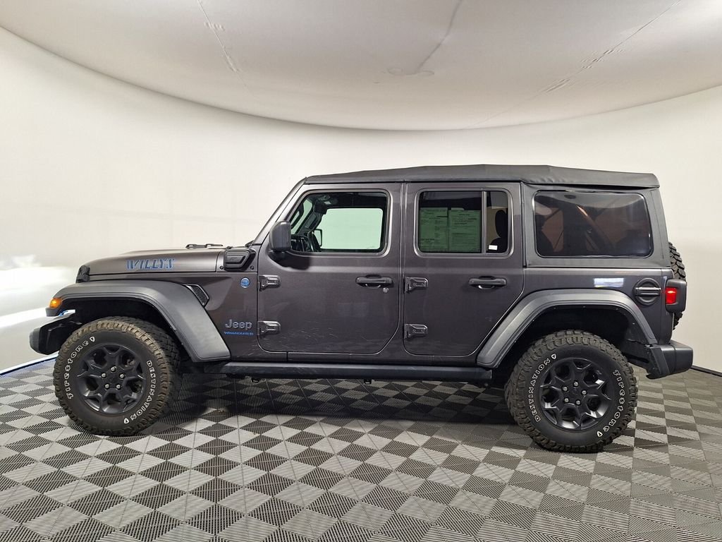 Used 2023 Gray Jeep Willys 4xe image 8