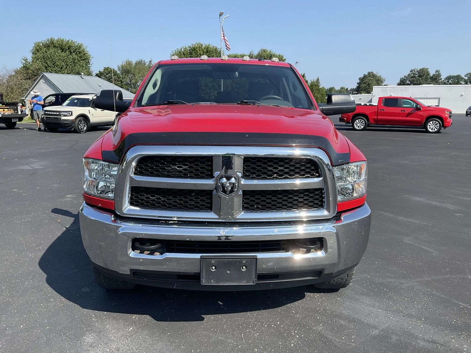 Used 2018 Flame Red Clearcoat Ram Tradesman image 2