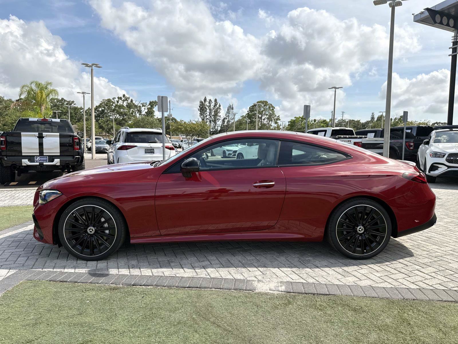 New 2026 Red Metallic Mercedes-Benz 450 4MATIC® Coupe image 3