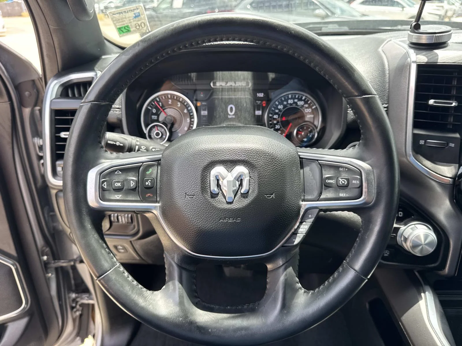 Used 2023 Billet Silver Metallic Clearcoat Ram Laramie image 21