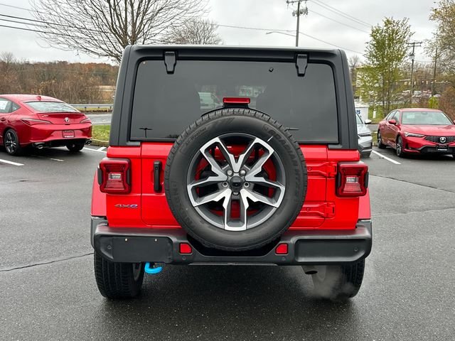 Used 2024 Red Clearcoat Jeep Sport S 4xe image 3
