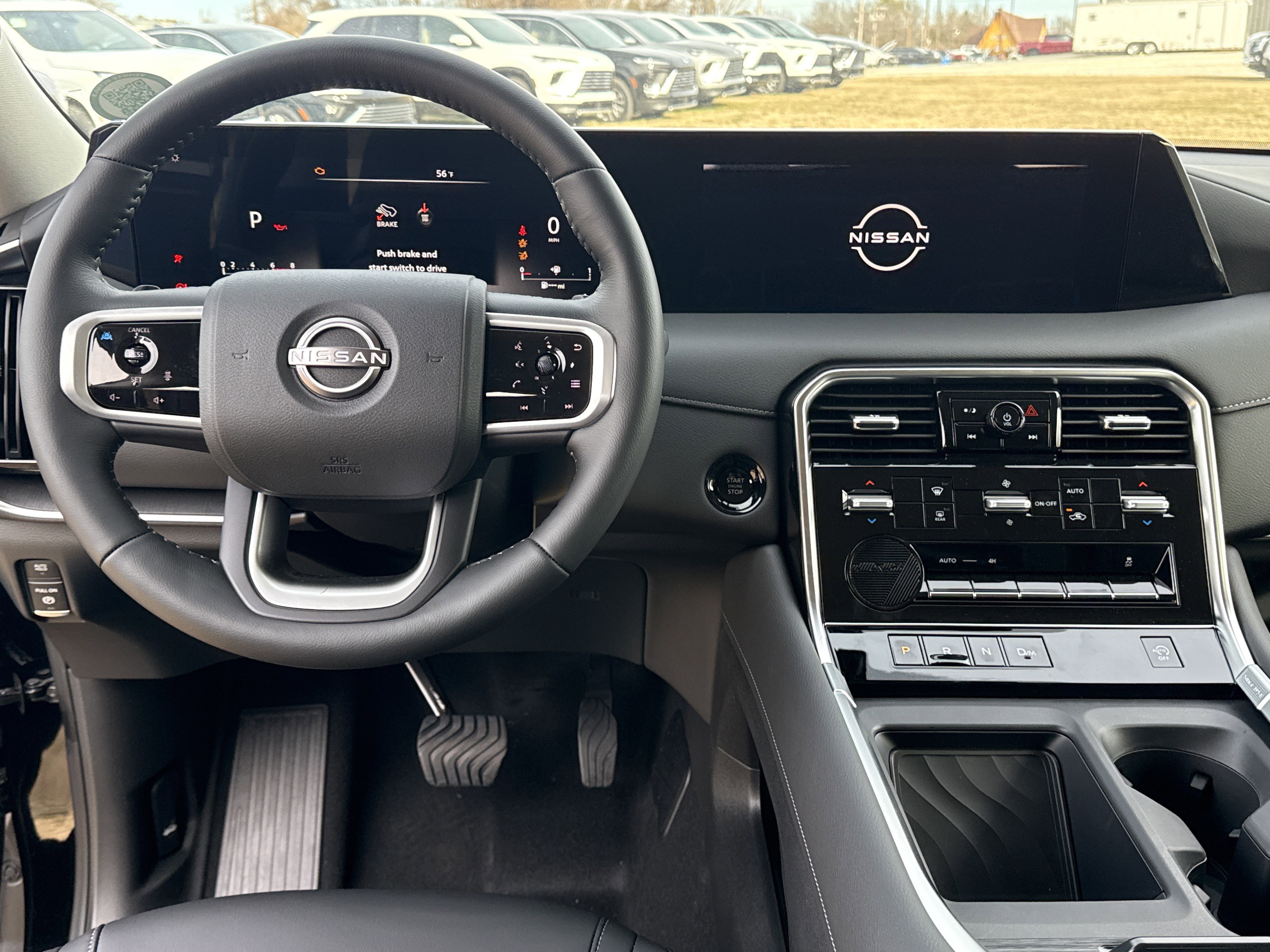 New 2026 Super Black Nissan SV image 8