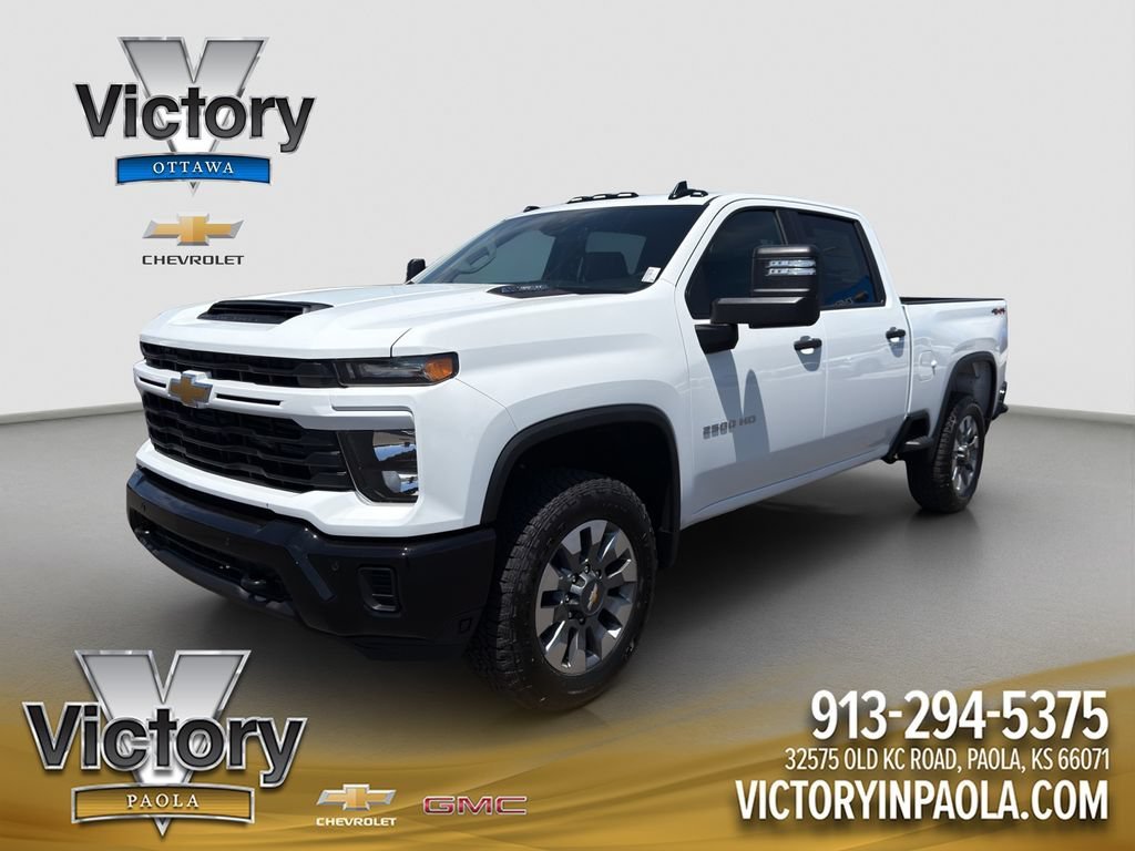New 2026 Summit White Chevrolet Custom image 1